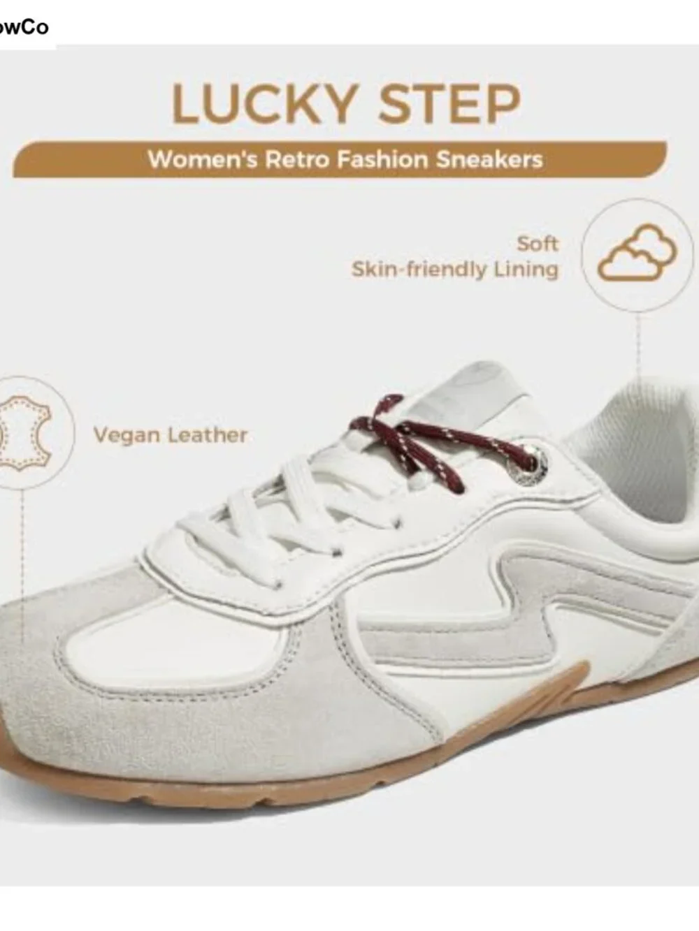 Retro Fashion Sneakers Women Casual Lace-Up Thin Sole Non-Slip Suede